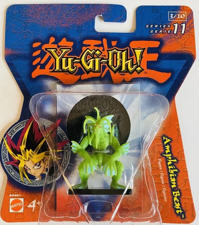 Amphibian Beast 3/10 - Mini 11 by Mattel Yu-Gi-Oh Figure - Photo 1