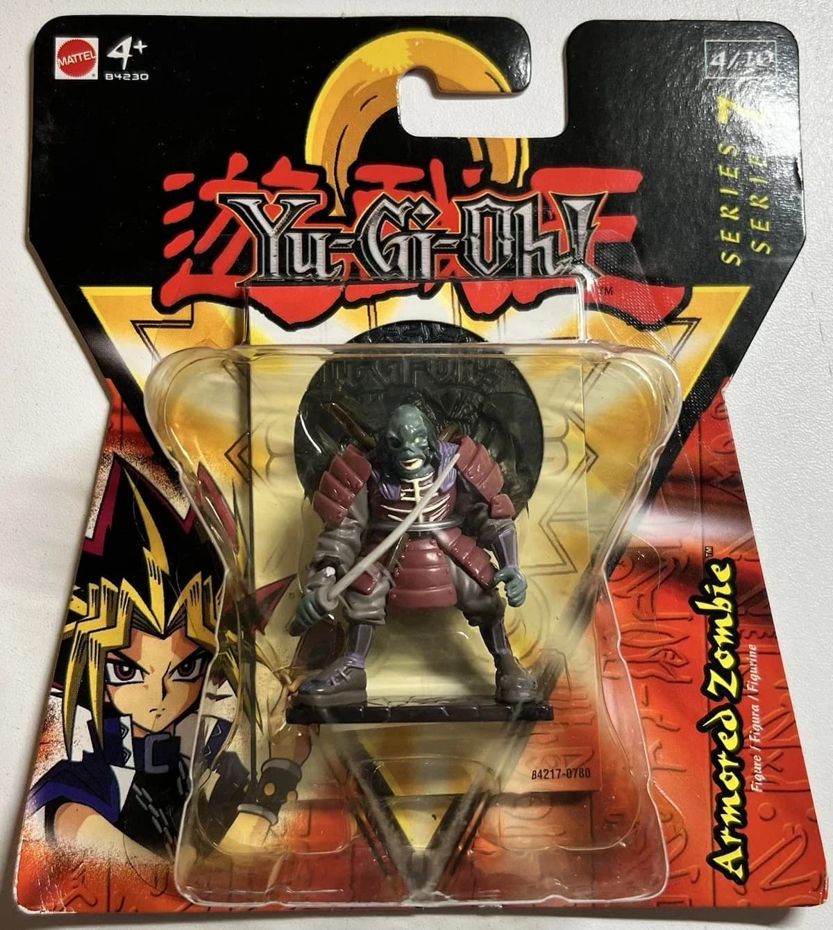 Armored Zombie  4/10 - Mini 7 by Mattel Yu-Gi-Oh Figure - Photo 1