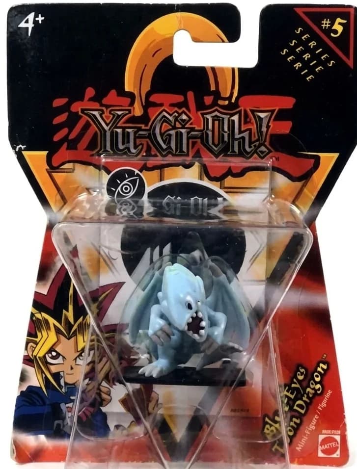 Blue-Eyes Toon Dragon - Mini 5 by Mattel Yu-Gi-Oh Figure - Photo 1