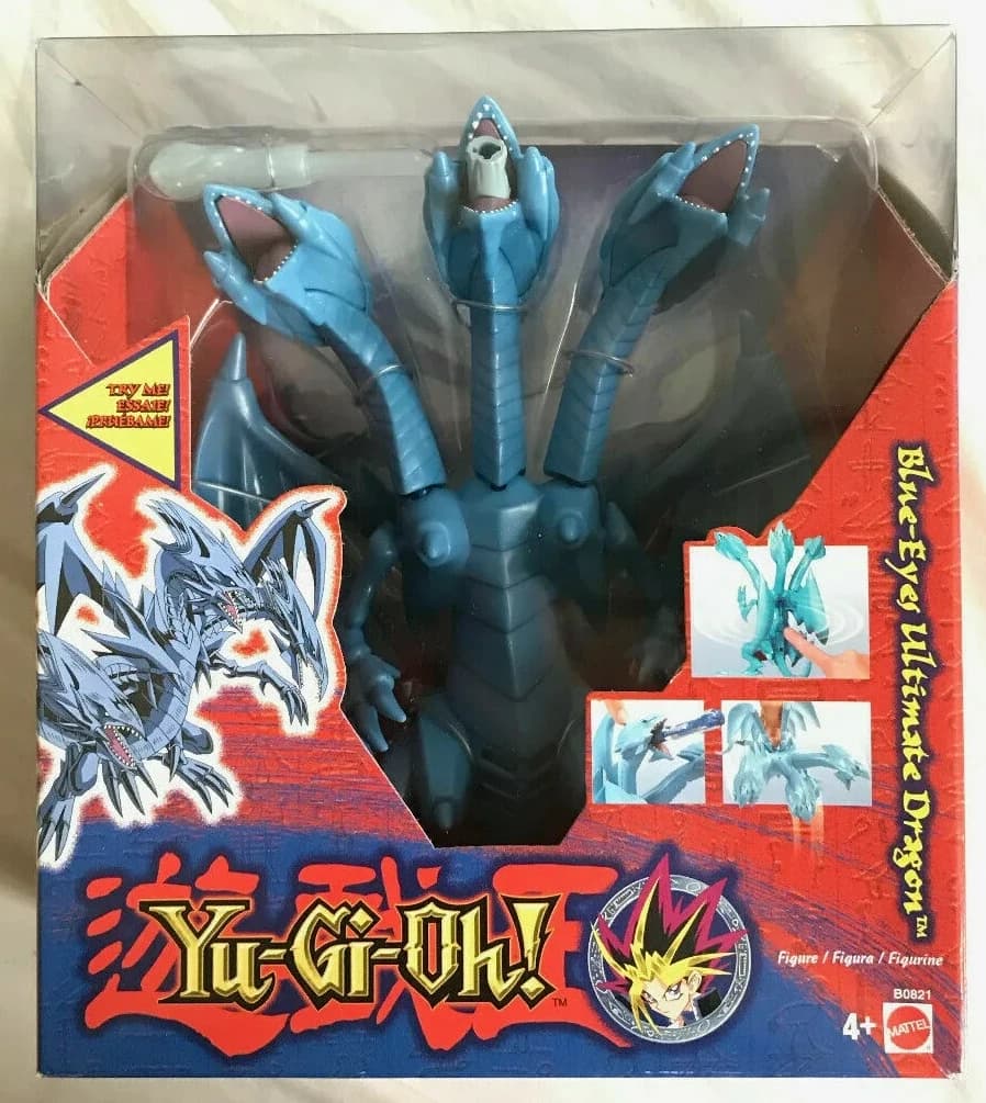 Blue Eyes Ultimate Dragon - Action Figures Series 6 by Mattel Yu-Gi-Oh Figure - Photo 1