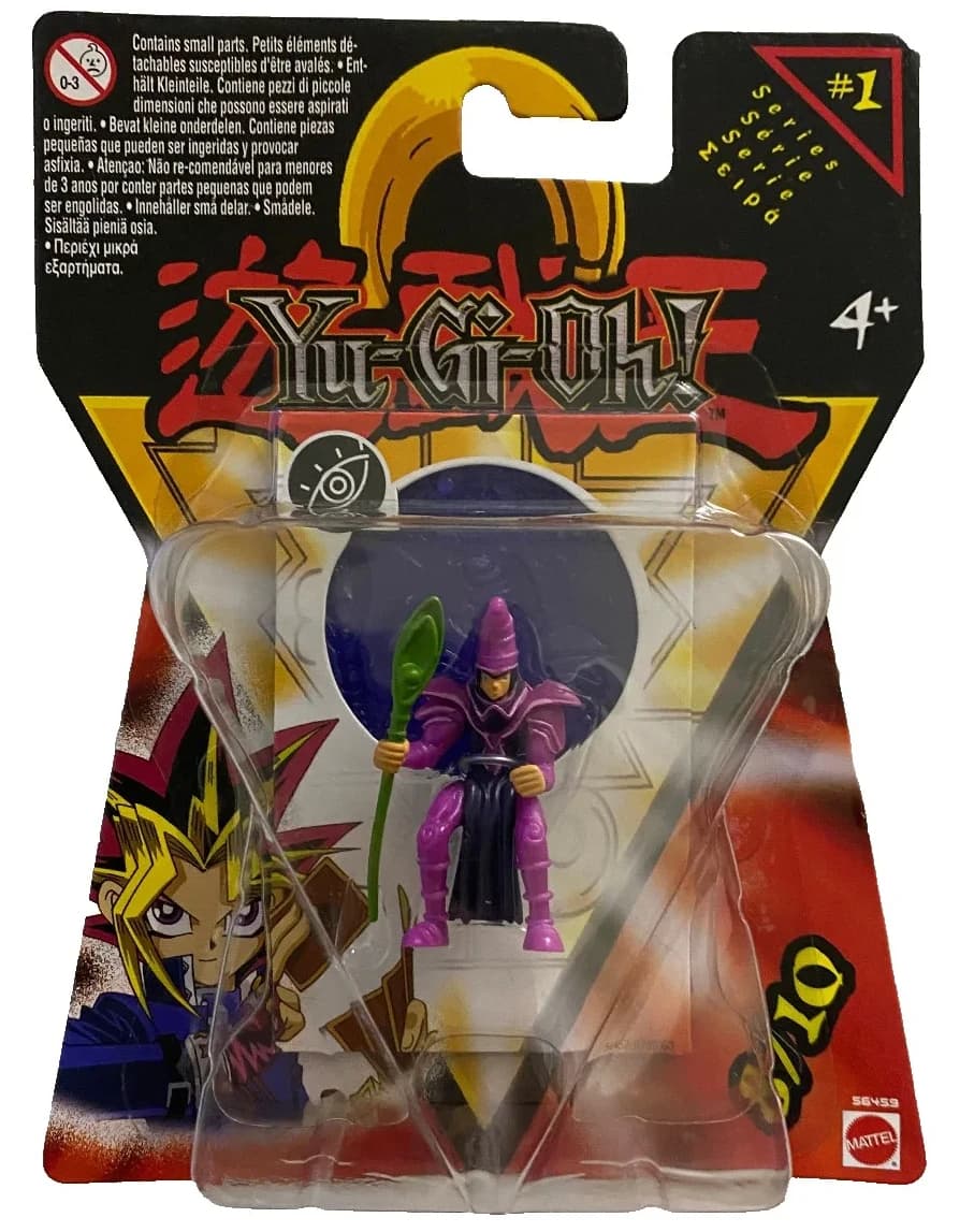 Dark Magician Mini Figure 8/10 - Mattel Figure - Photo 1