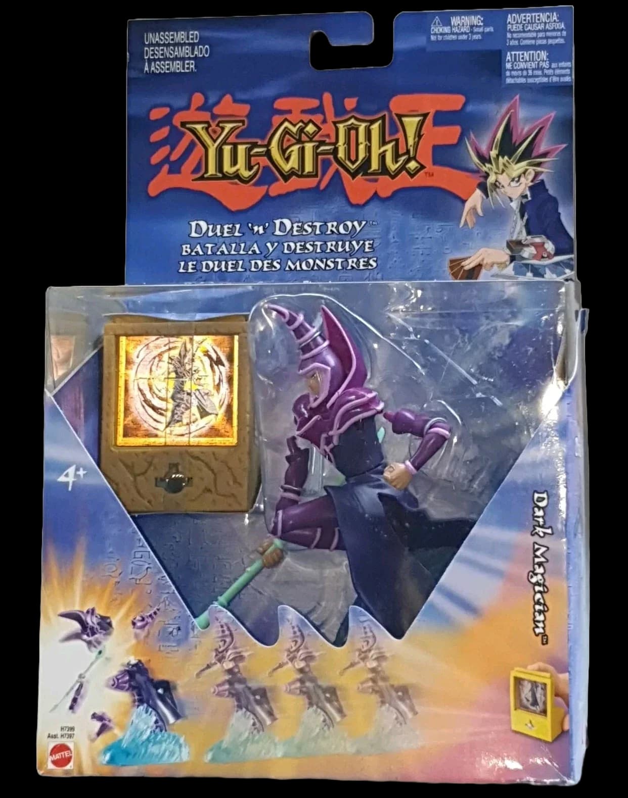 Dark Magician - Duel 'N Destroy by Mattel Yu-Gi-Oh Figure - Photo 1