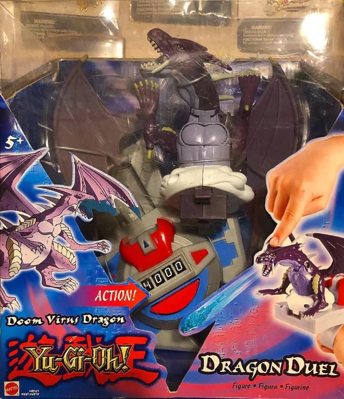 Doom Virus - Dragon Duel by Mattel Yu-Gi-Oh Figure - Photo 1