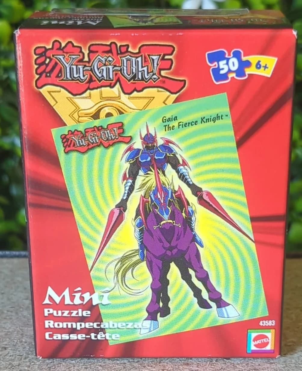Gaia The Fierce Knight Mini - Puzzle Animation Collectible by Mattel Yu-Gi-Oh Figure - Photo 1