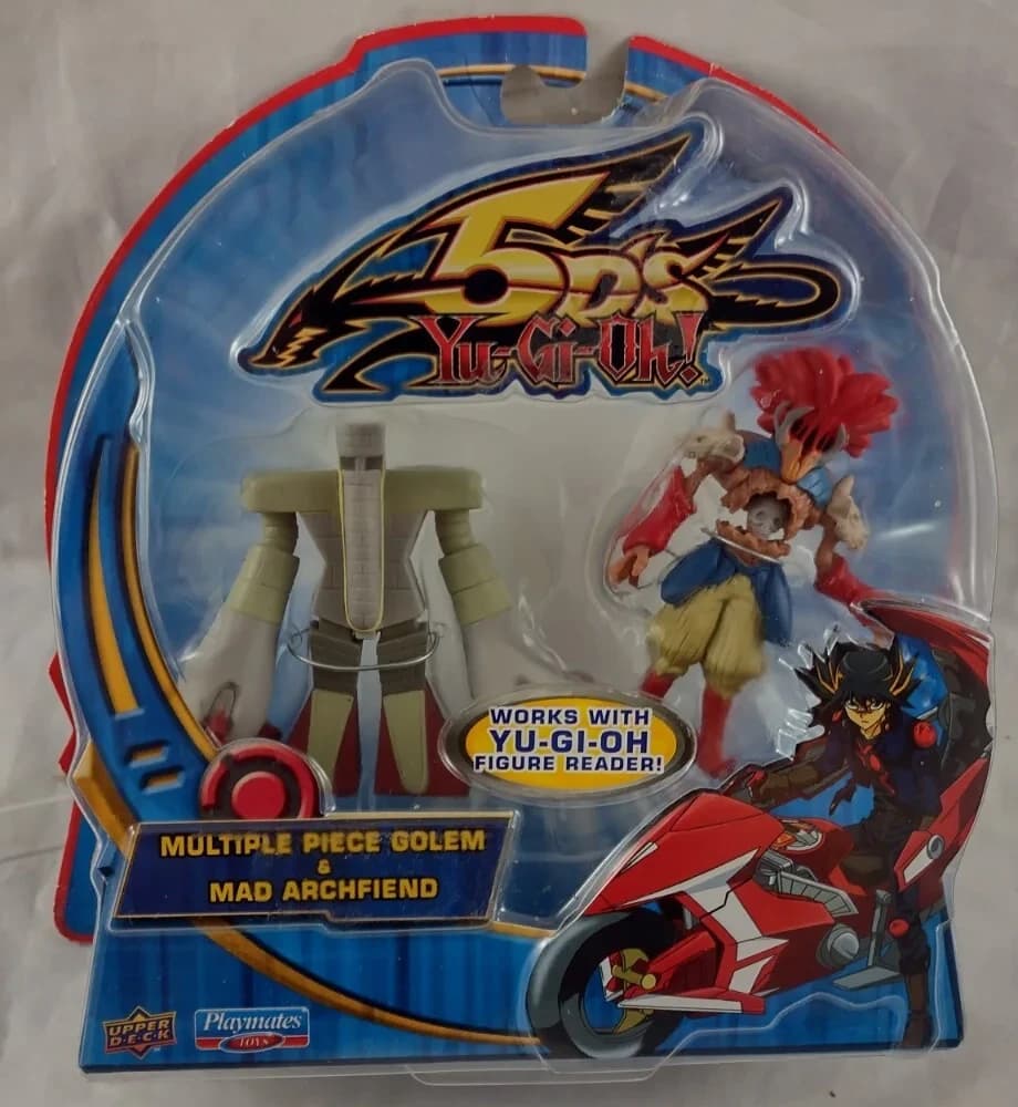 Golem & Mad Archfiend Mini Figures - 5DS Playmates Mini by Playmates Toys Yu-Gi-Oh Figure - Photo 1