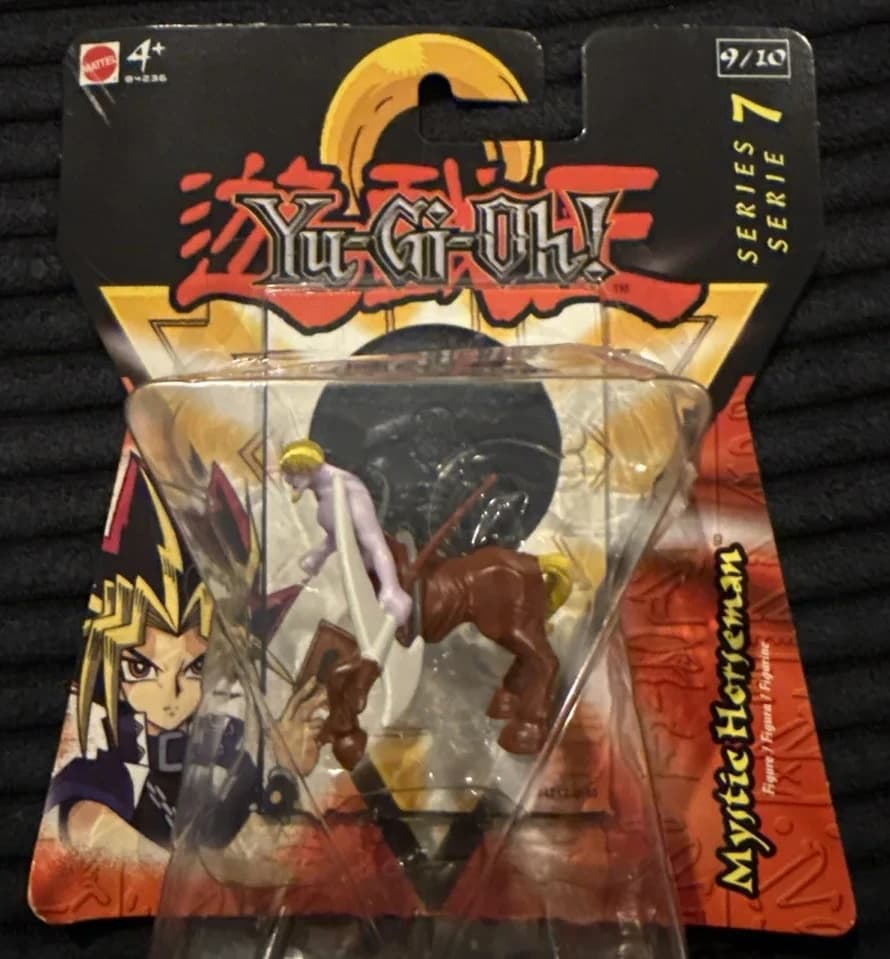 Mystic Horseman Mini Figure 9/10 - Mini 7 by Mattel Yu-Gi-Oh Figure - Photo 1