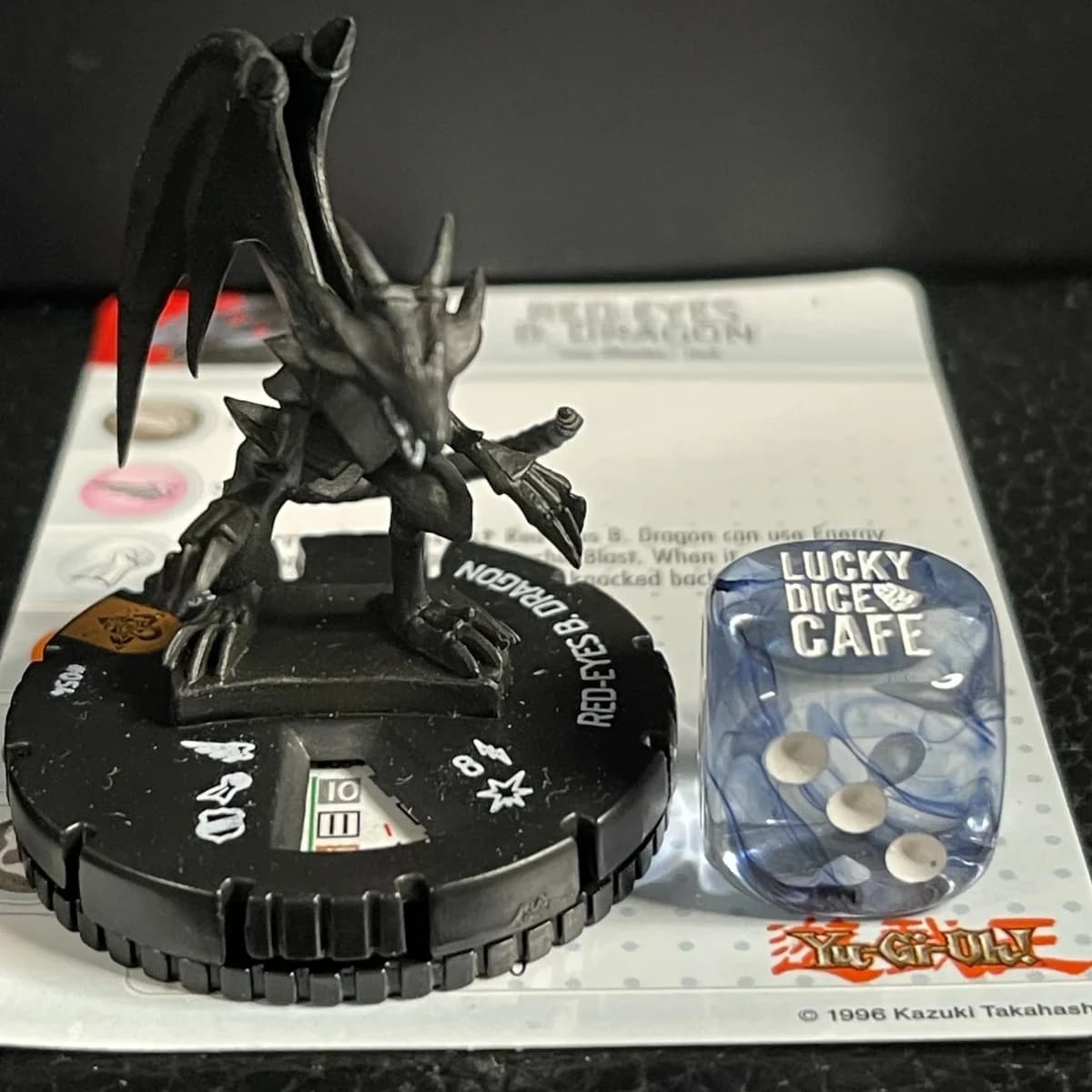 Red-Eyes B. Dragon Chase 054  - WizKids Figure - Photo 1