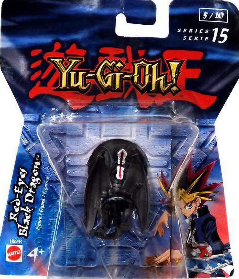 Red Eyes Black Dragon - Mini 15 by Mattel Yu-Gi-Oh Figure - Photo 1