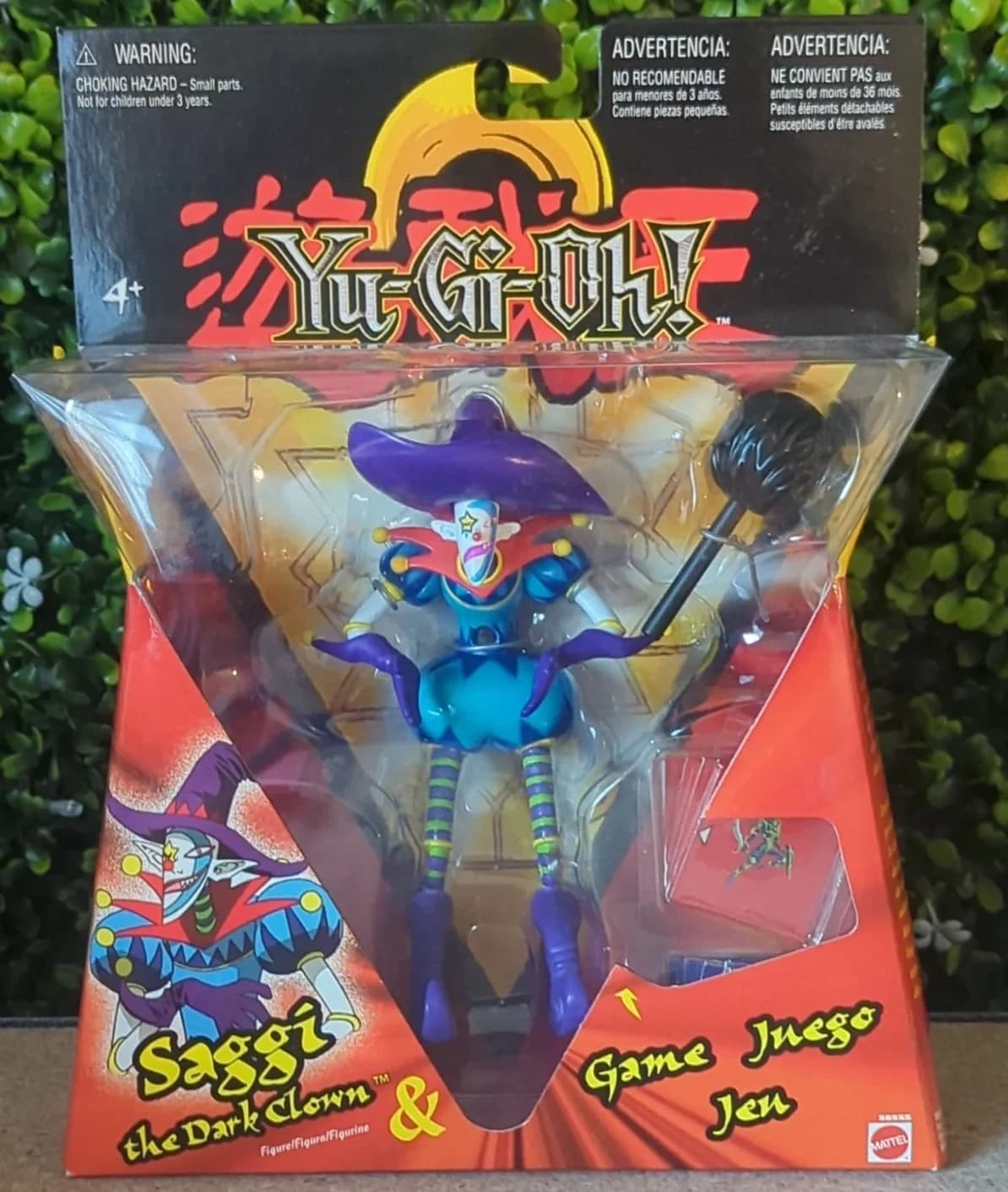 Saggi the Dark Clown - Action Figures Series 1 by Mattel Yu-Gi-Oh Figure - Photo 1