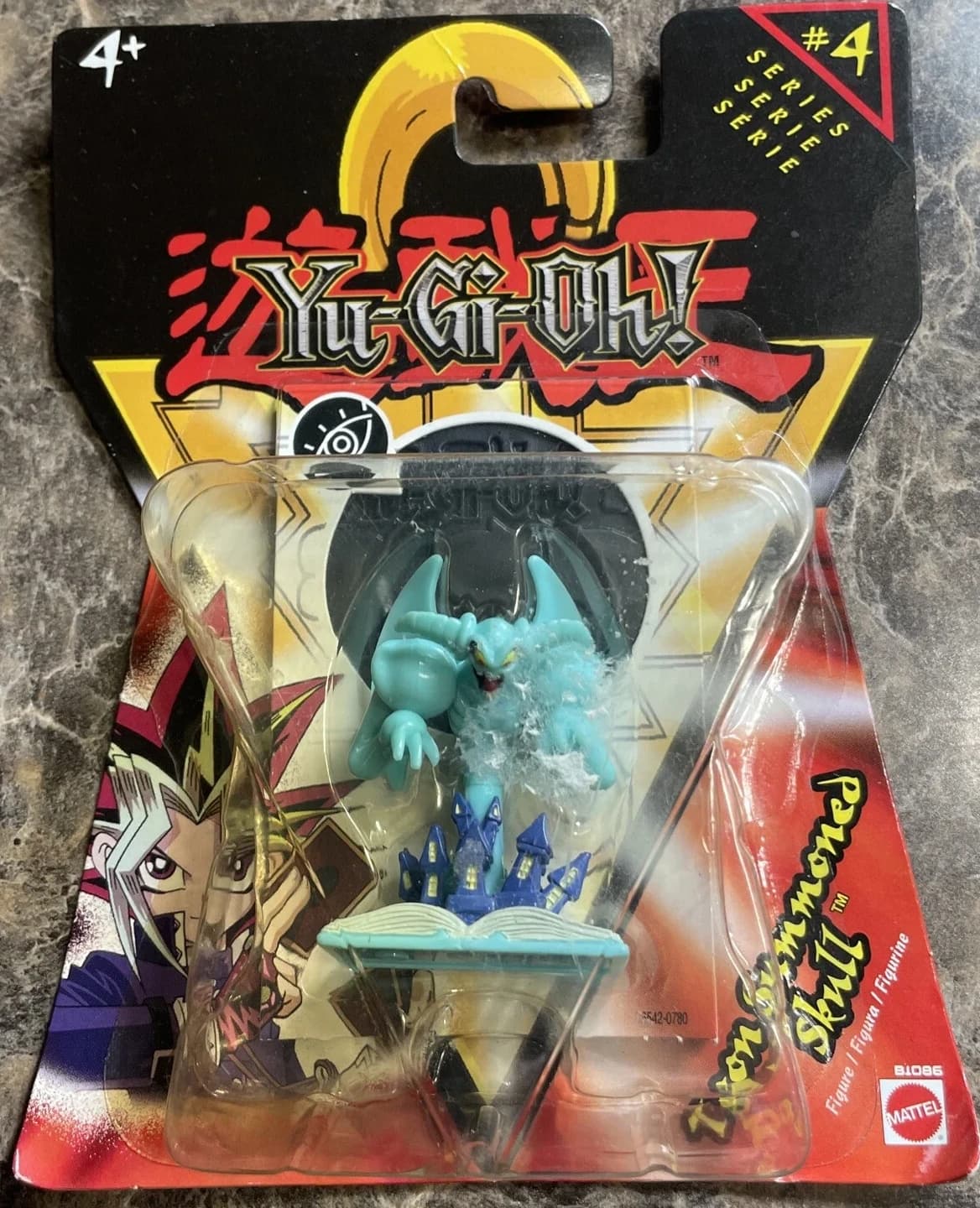 Toon Summoned Skull - Mini 4 by Mattel Yu-Gi-Oh Figure - Photo 1