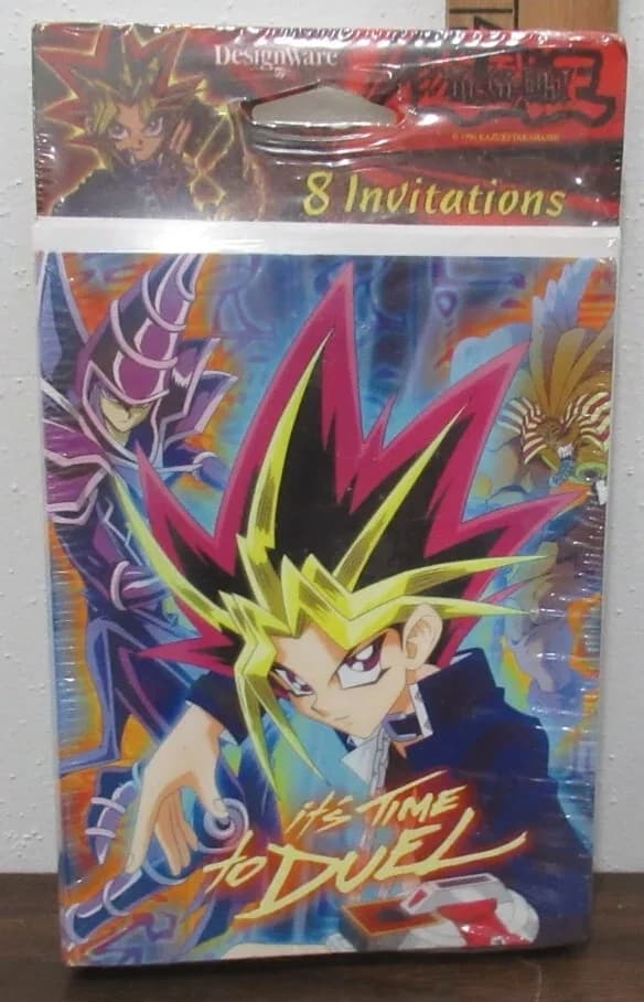 Yu-Gi-Oh 8 party invitations - Kitchen by Designwear Yu-Gi-Oh Figure - Photo 1