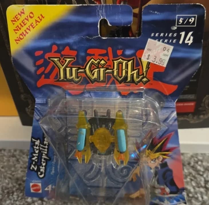 Z-Metal Caterpillar 5/9 - Mini 14 by Mattel Yu-Gi-Oh Figure - Photo 1