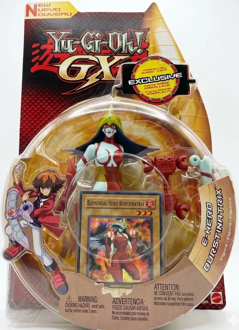 Elemental Hero Burstinatrix MF03-EN002 - Mattel Figure - Photo 1