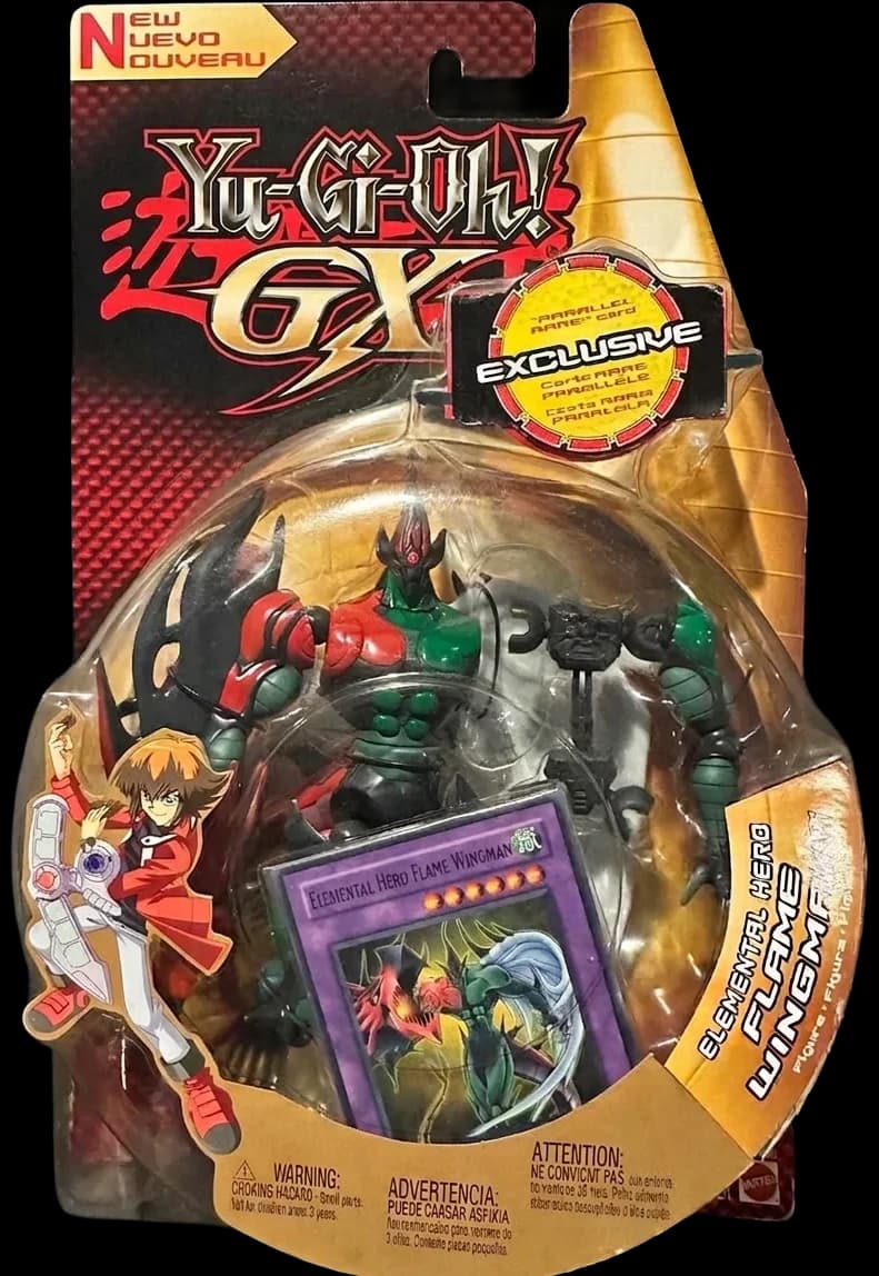 Elemental HERO Flame Wingman MF03-EN006 - Mattel Figure - Photo 1