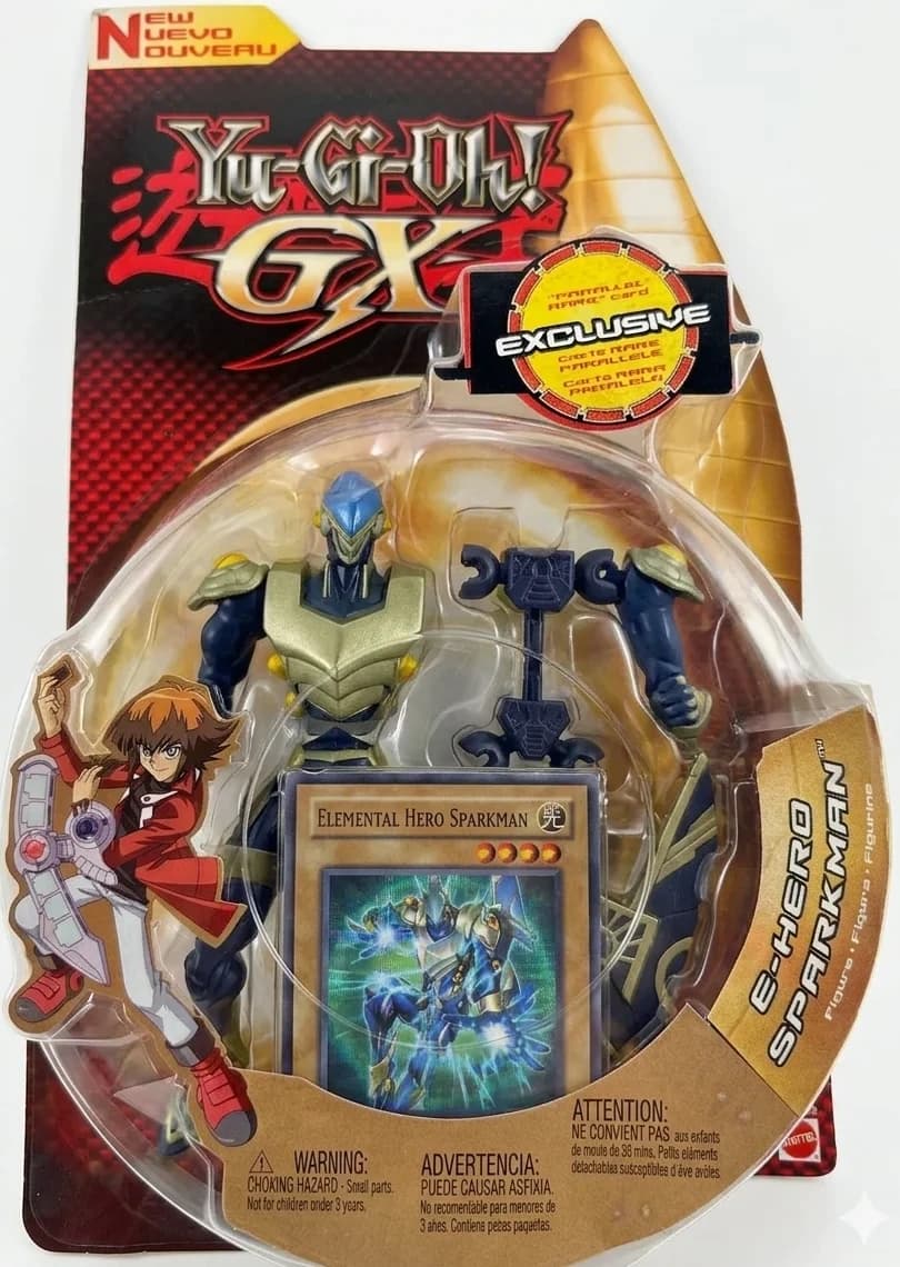 Elemental Hero Sparkman MF03-EN004 - Mattel Figure - Photo 1