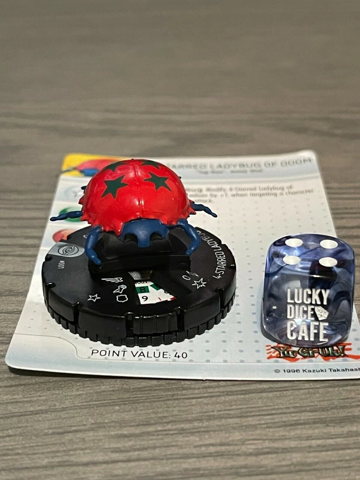 4-Starred Ladybug of Doom 001 - WizKids Figure - Photo 1