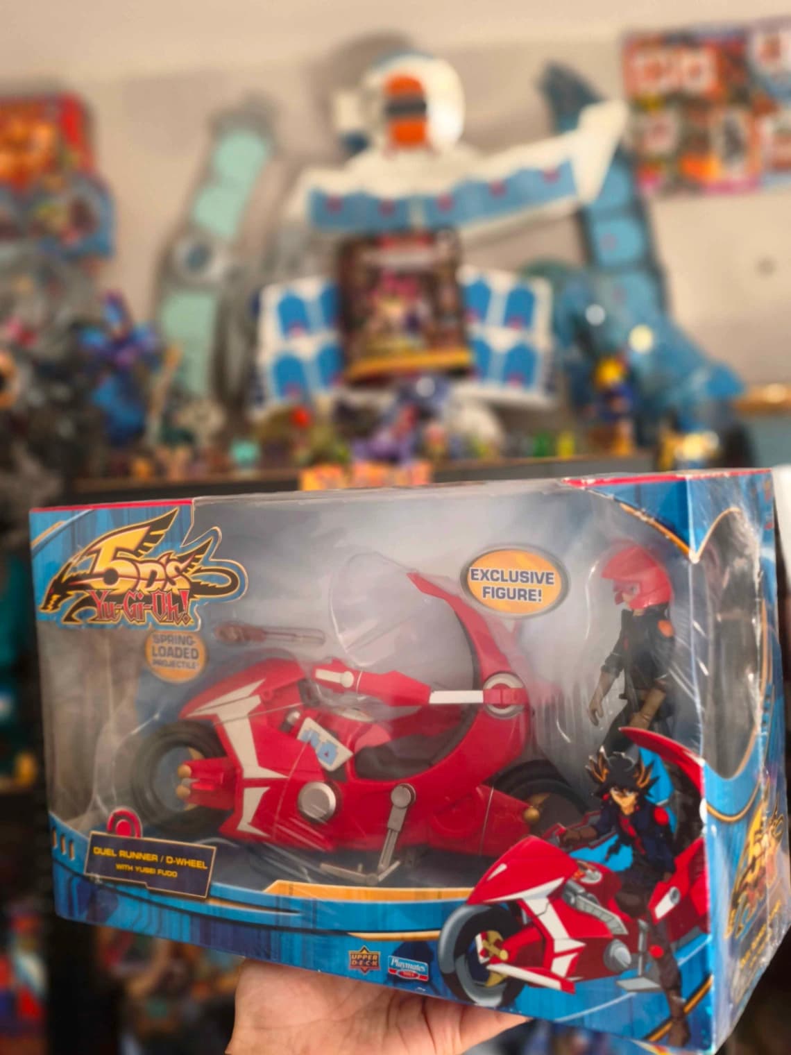 Yu-Gi-Oh! 5D's Duel Runner Cycle & Yusei Fudo Exclusive Figure - Image 1